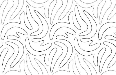 Banana Swirl Pantograph